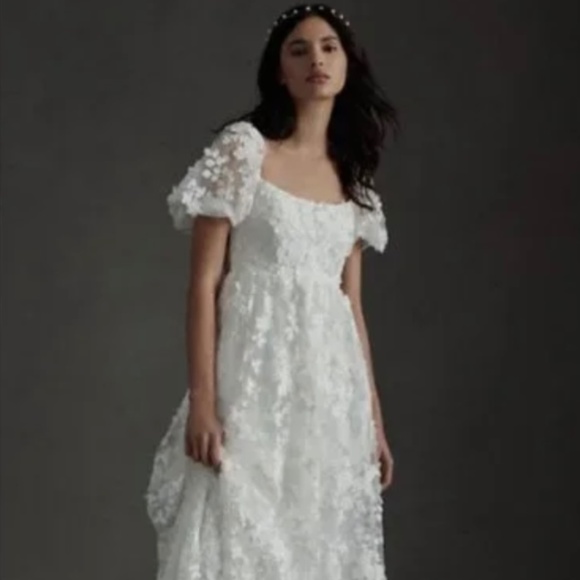Anthropologie | Dresses | Anthropologie Willowby By Watters Lilia Puff ...
